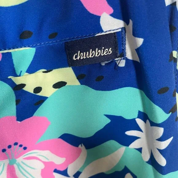New Chubbies The Floral Surprises 5.5” Classic Swim Trunk Mens Size Medium NWT - Picture 2 of 6